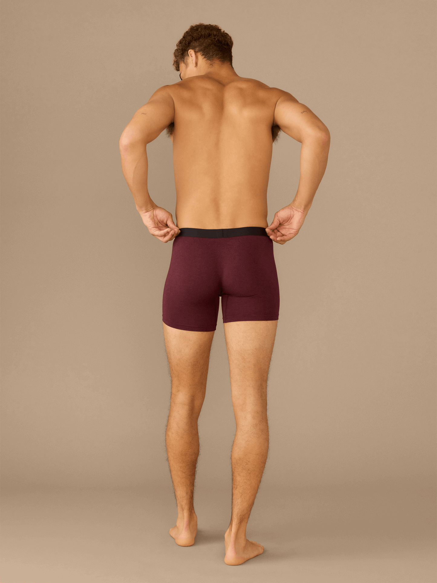 Boxer Brief | Heather Wine