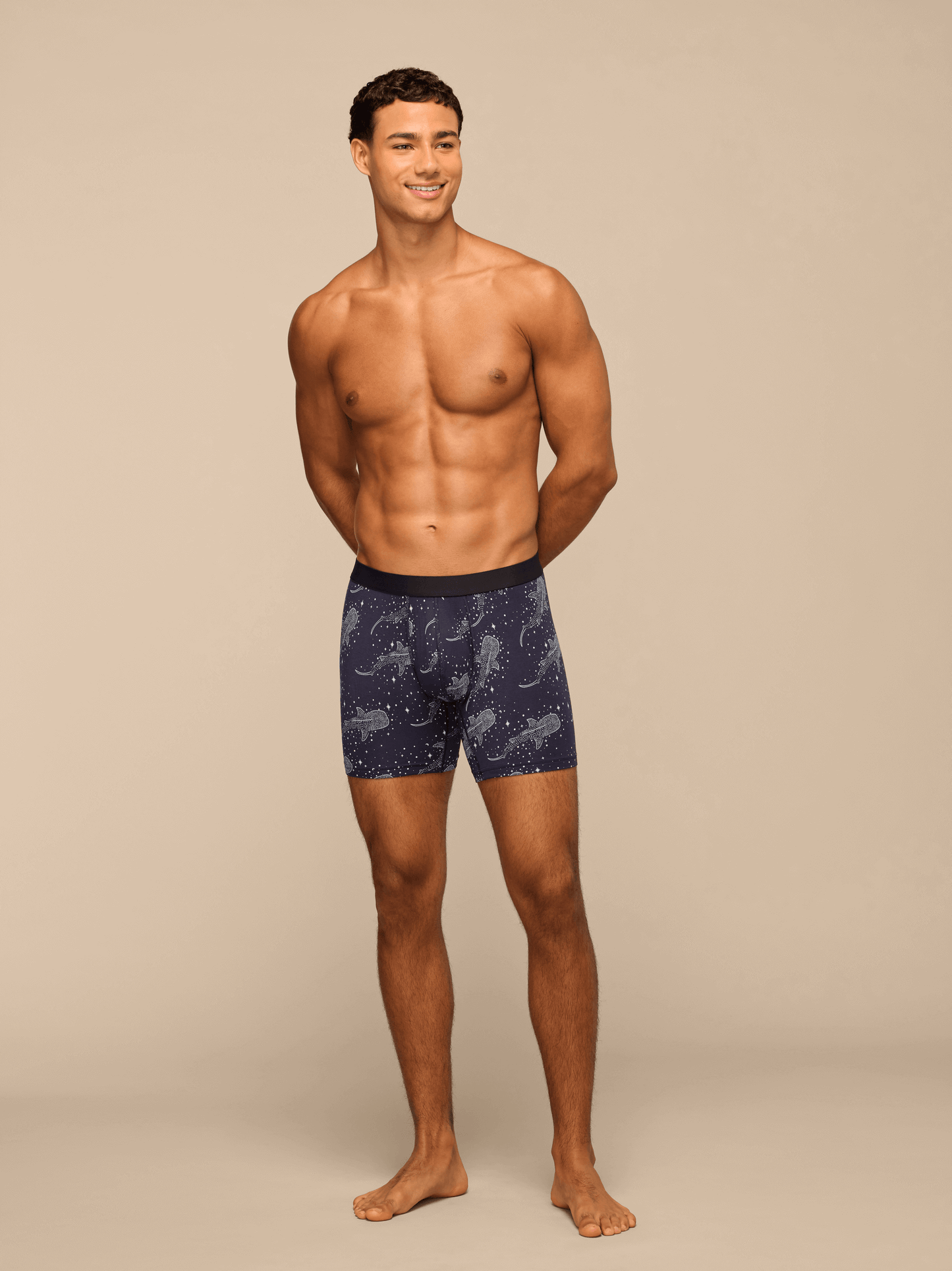 Boxer Brief | Starry Sharks