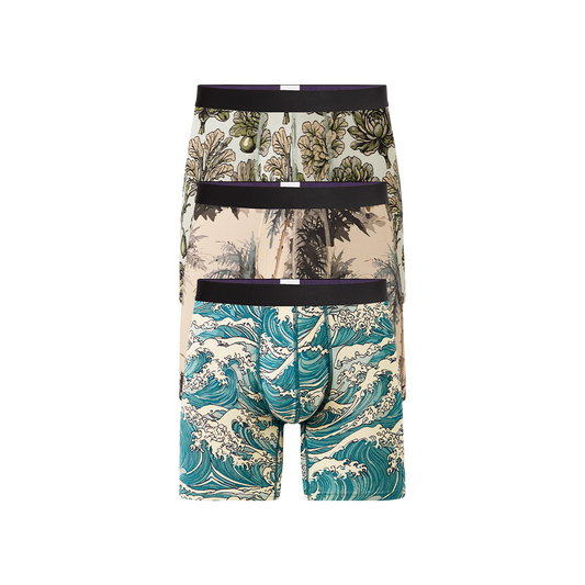 Boxer Brief 3-Pack | Seaside Garden Pack