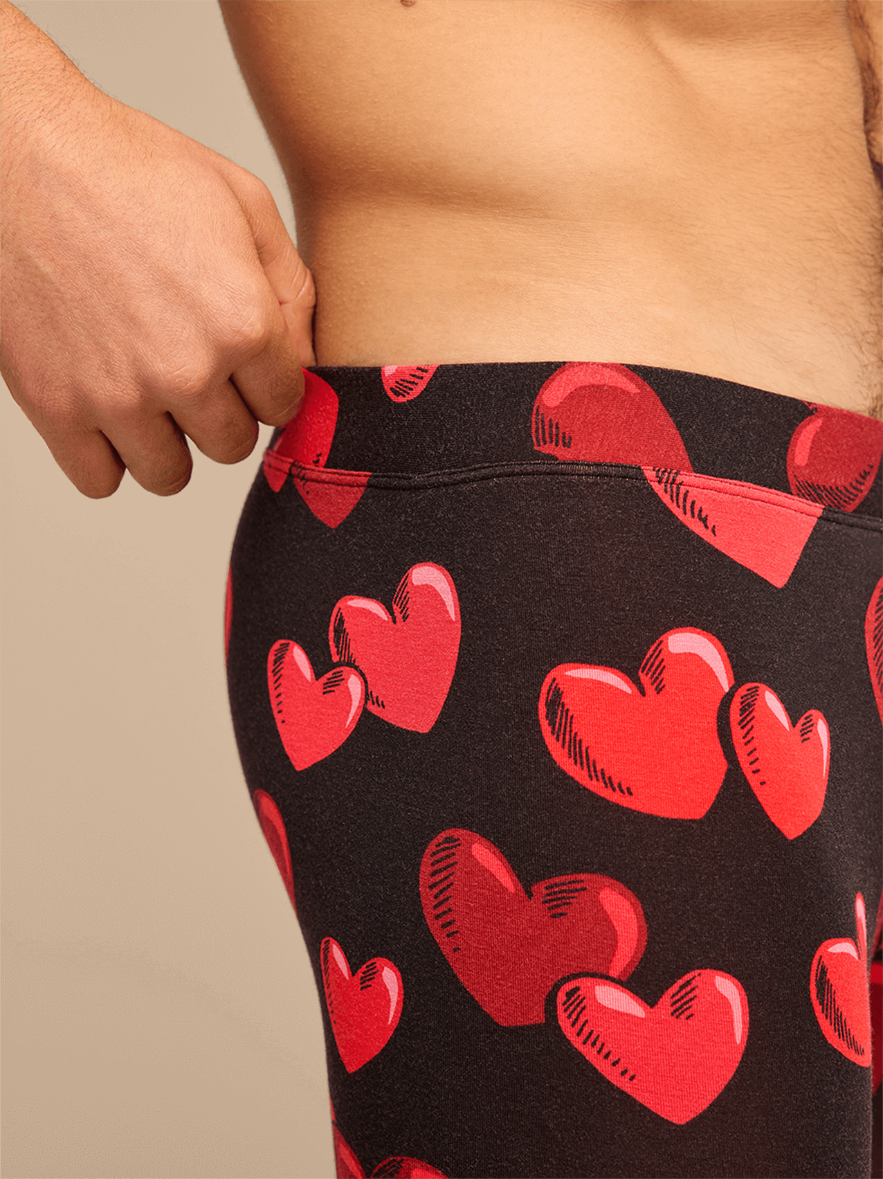 FeelFree Boxer Brief | Floating Hearts