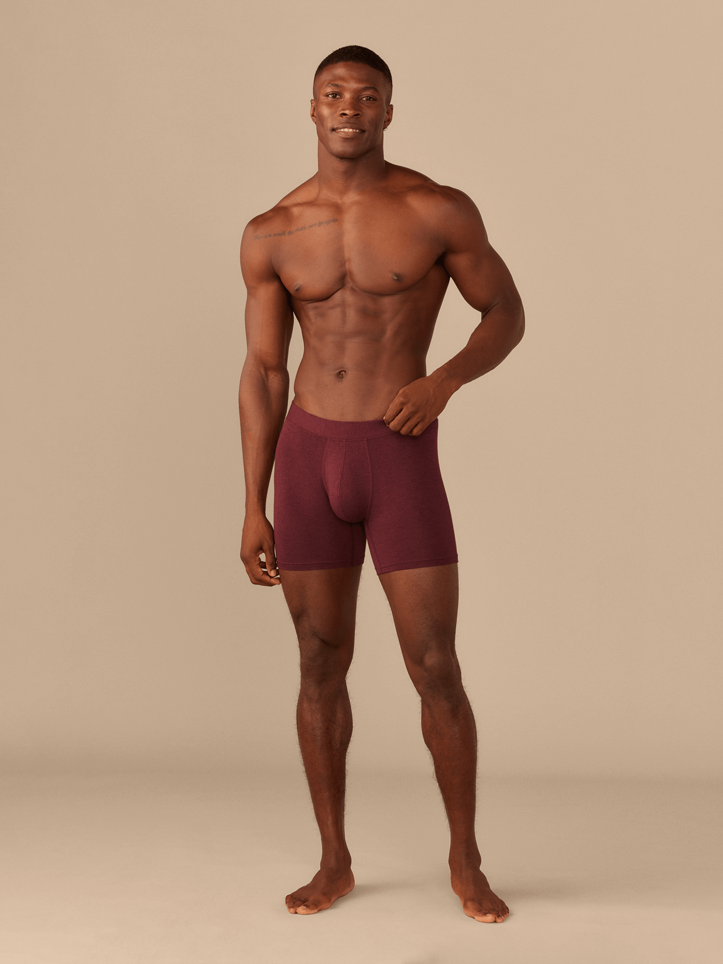 FeelFree Boxer Brief | Heather Wine