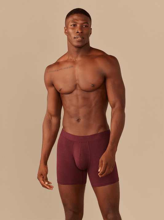 FeelFree Boxer Brief | Heather Wine