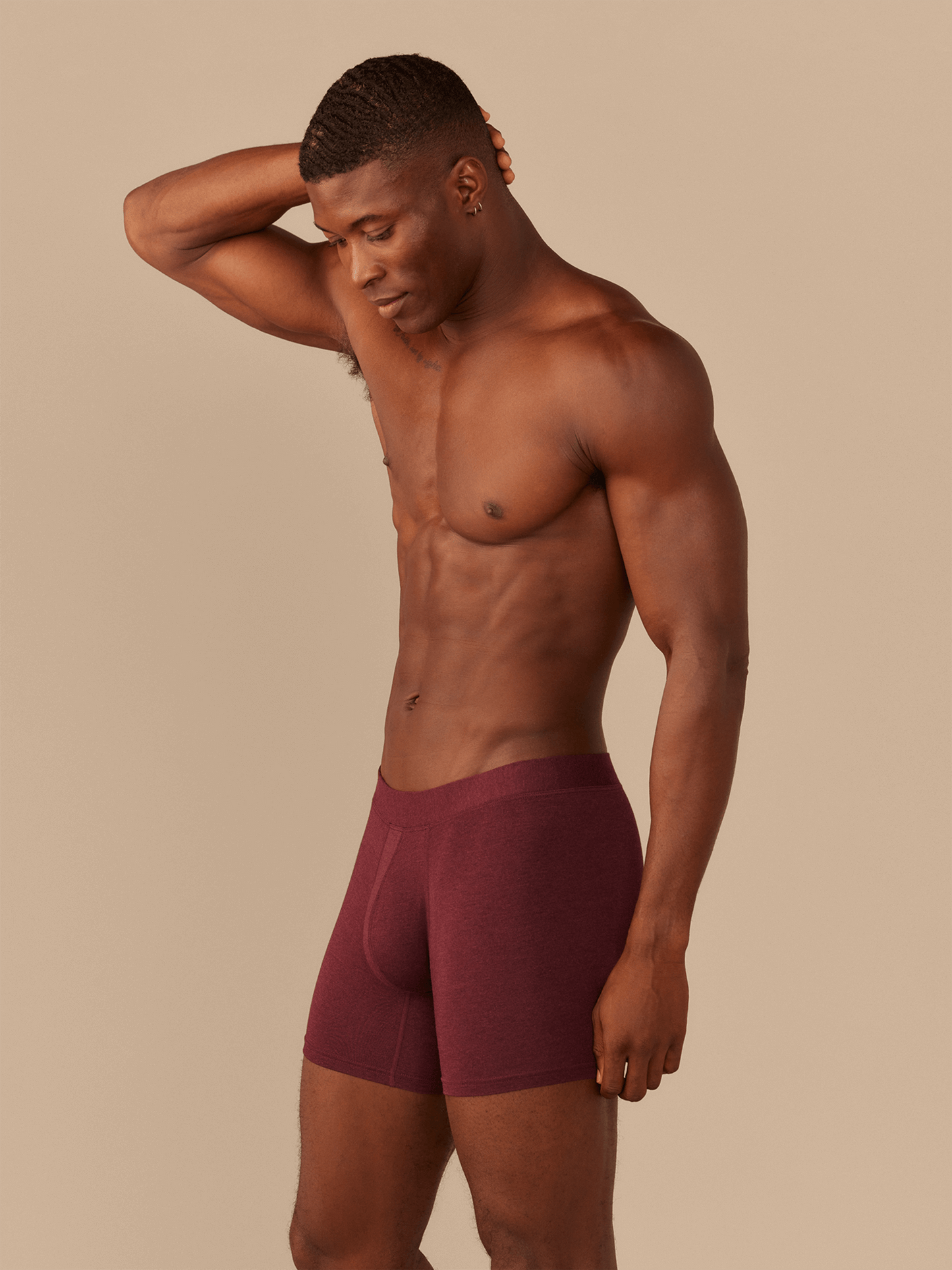 FeelFree Boxer Brief | Heather Wine