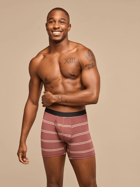 UltraModal™ Core Boxer Brief w/ Fly | Desert Heat Stripes