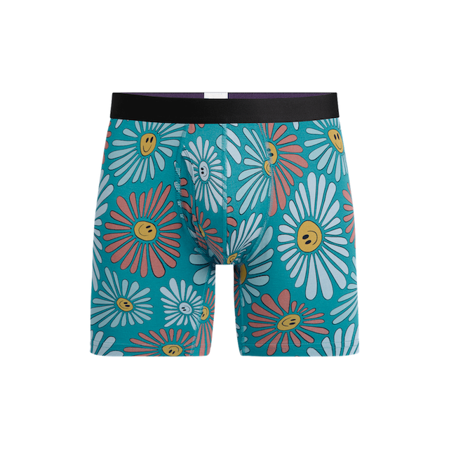 Boxer Brief w/ Fly | Disco Daisies