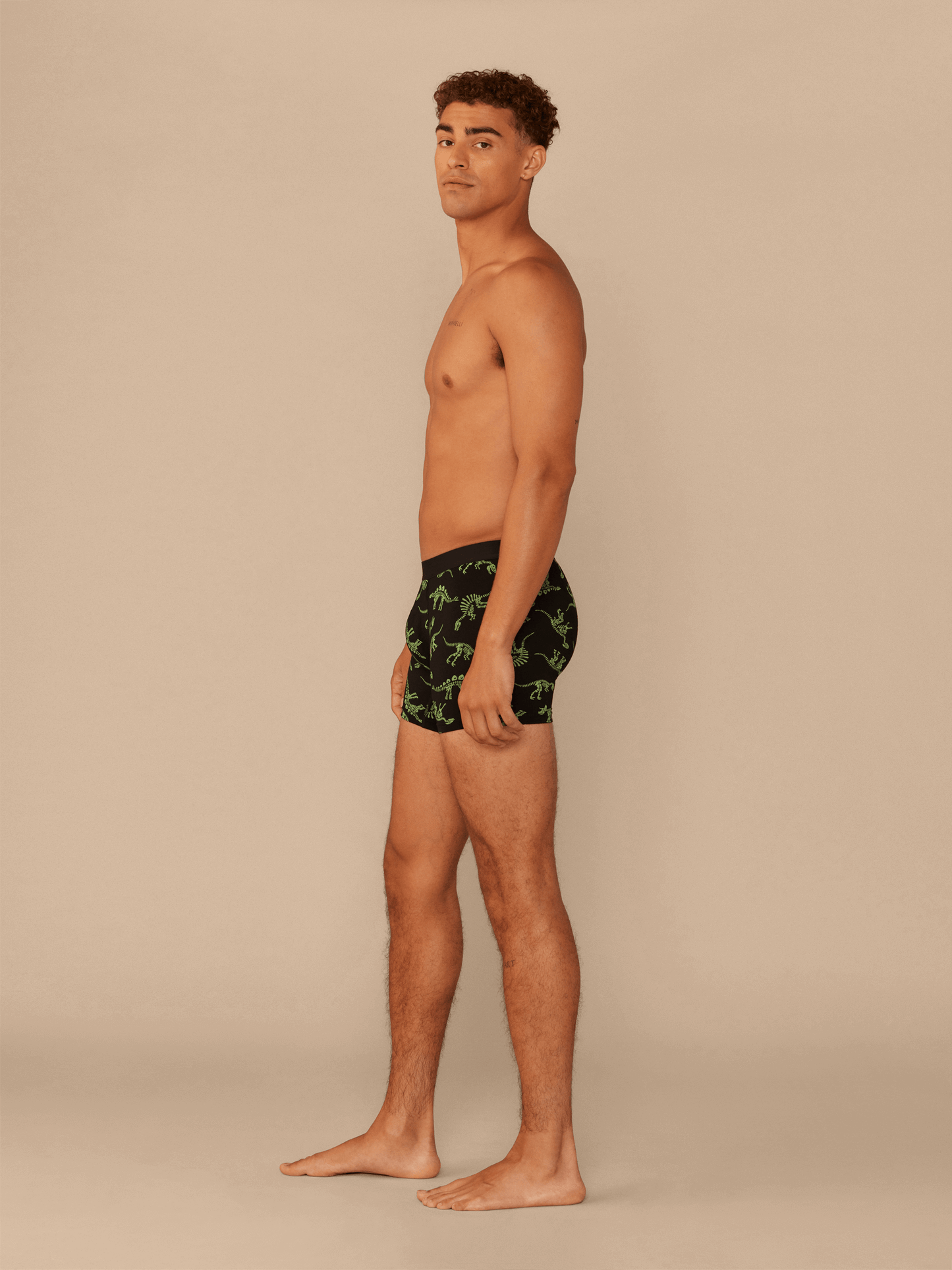 Boxer Brief w/ Fly | Electric Dino