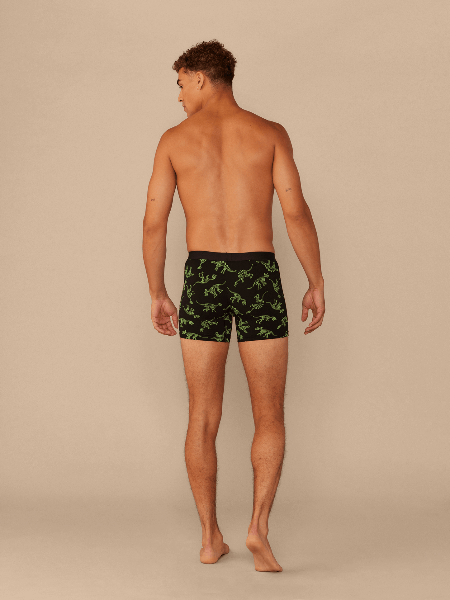 Boxer Brief w/ Fly | Electric Dino