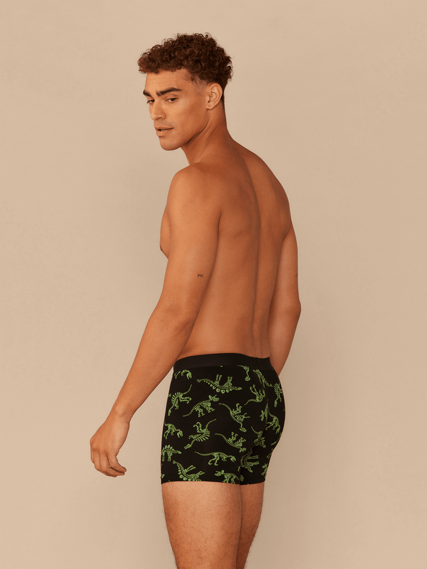 Boxer Brief w/ Fly | Electric Dino