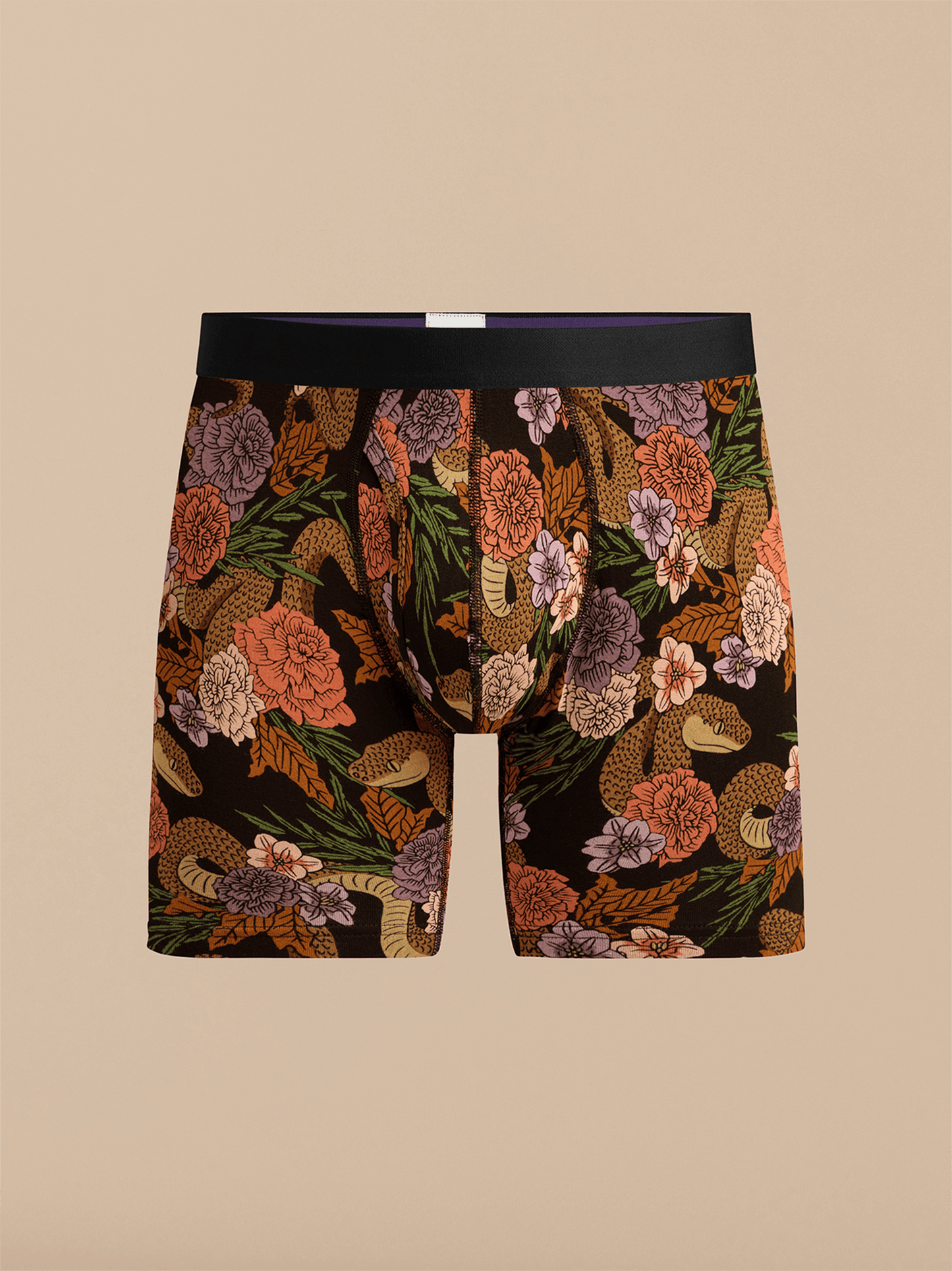 Boxer Brief w/ Fly | Garden Snake