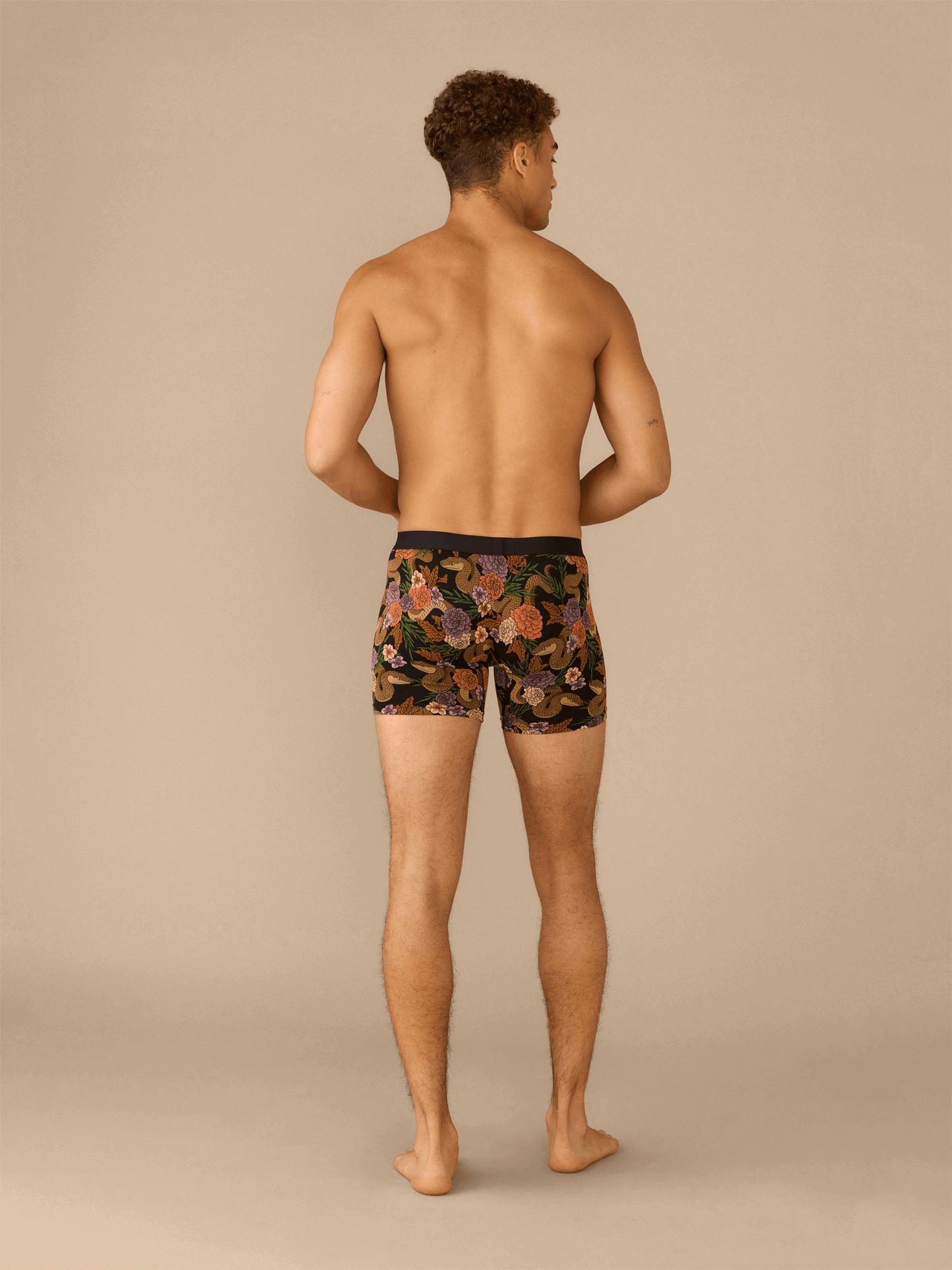 Boxer Brief w/ Fly | Garden Snake