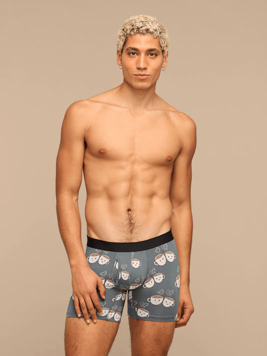 Boxer Brief w/ Fly | Love You A Latte