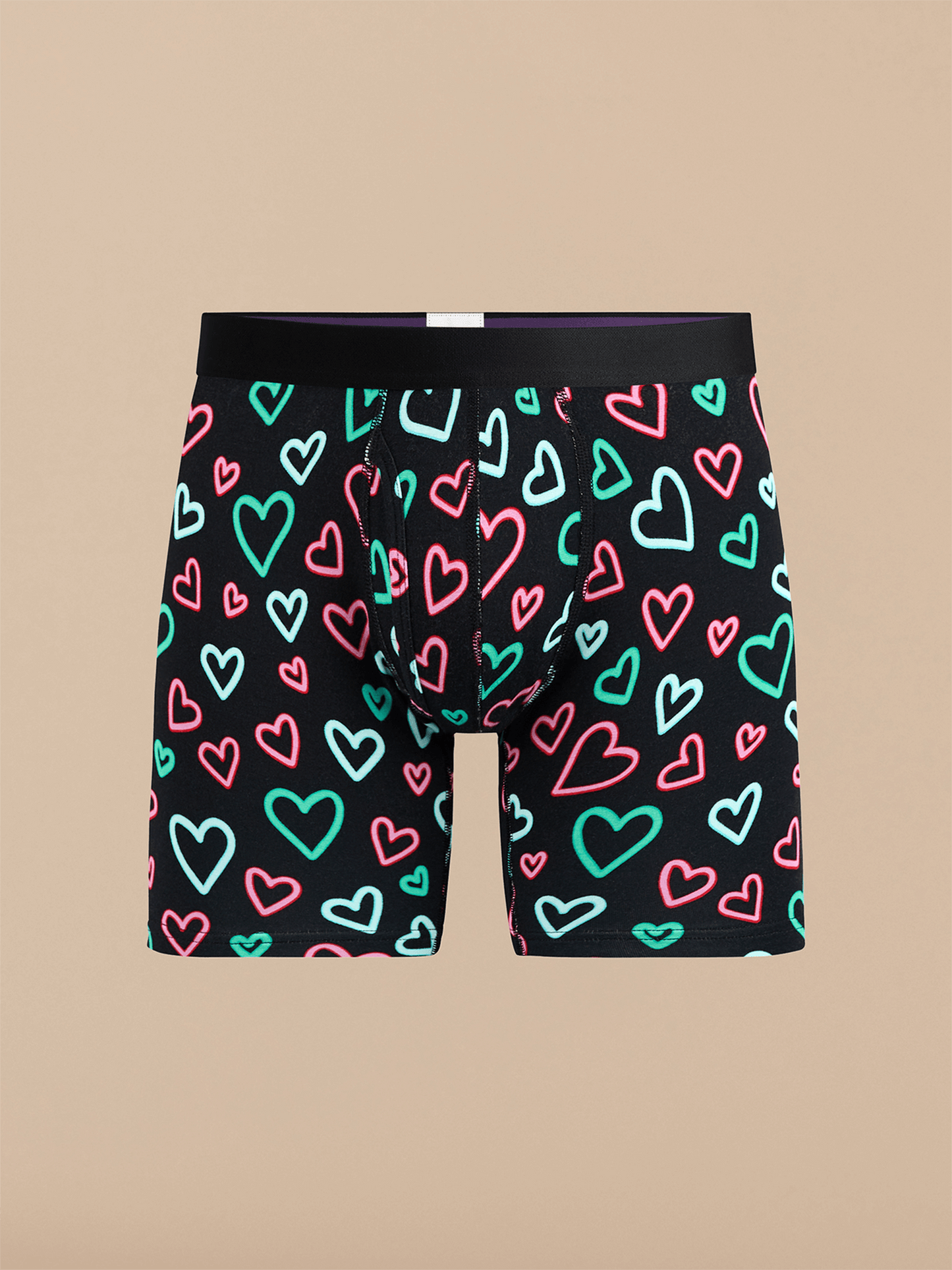 Boxer Brief w/ Fly 3-Pack | Electric Hearts Pack