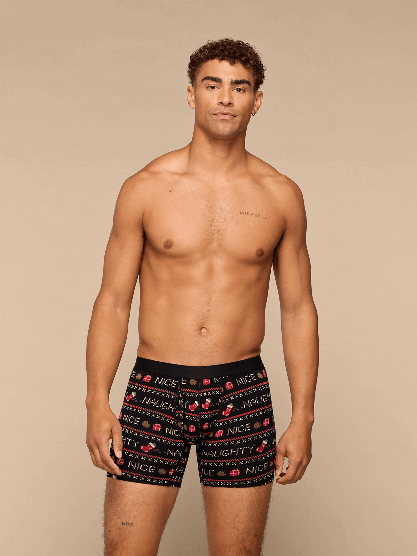 Boxer Brief w/ Fly | Naughty or Nice