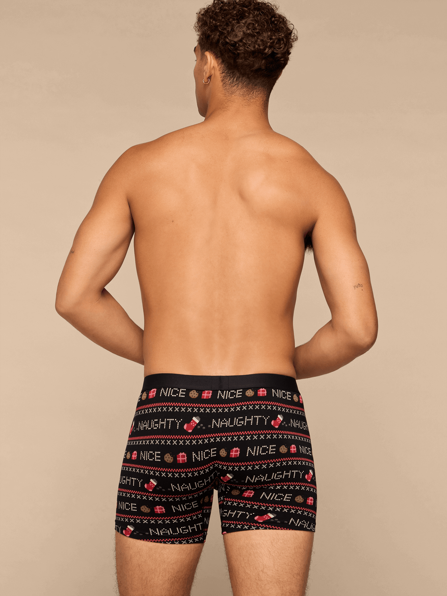 Boxer Brief w/ Fly 3-Pack | Naughty or Nice Pack