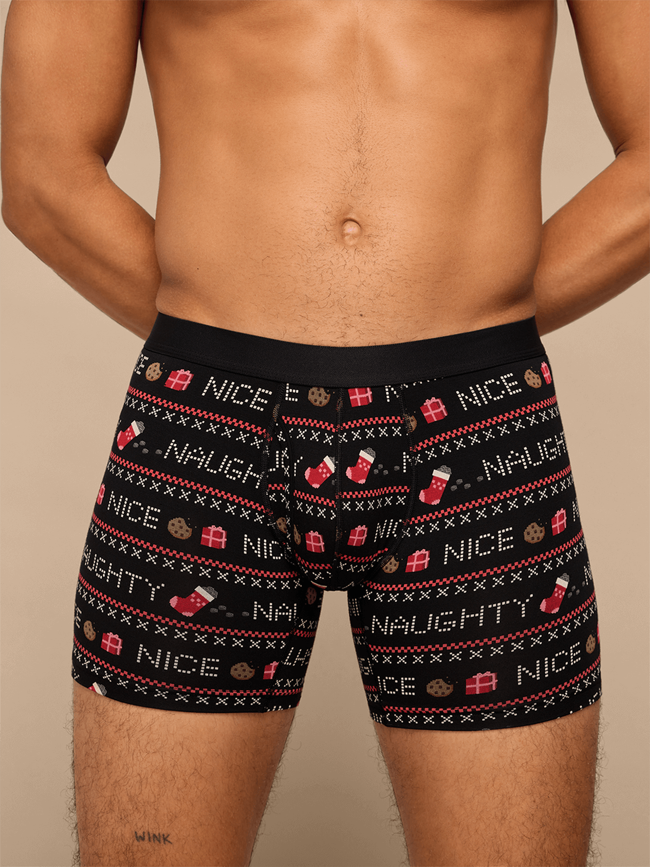 Boxer Brief w/ Fly | Naughty or Nice