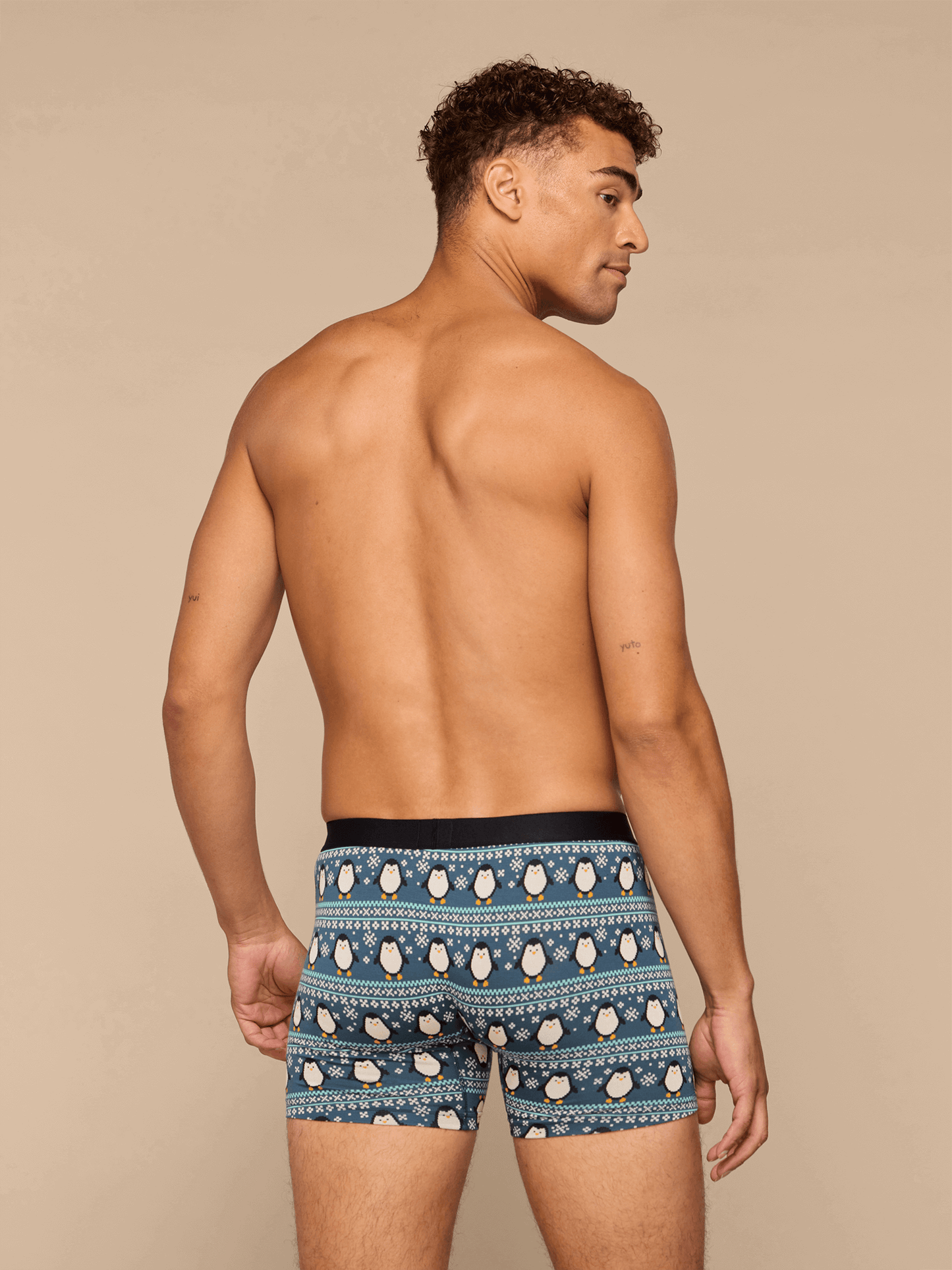 Boxer Brief w/ Fly | Penguin Sweater