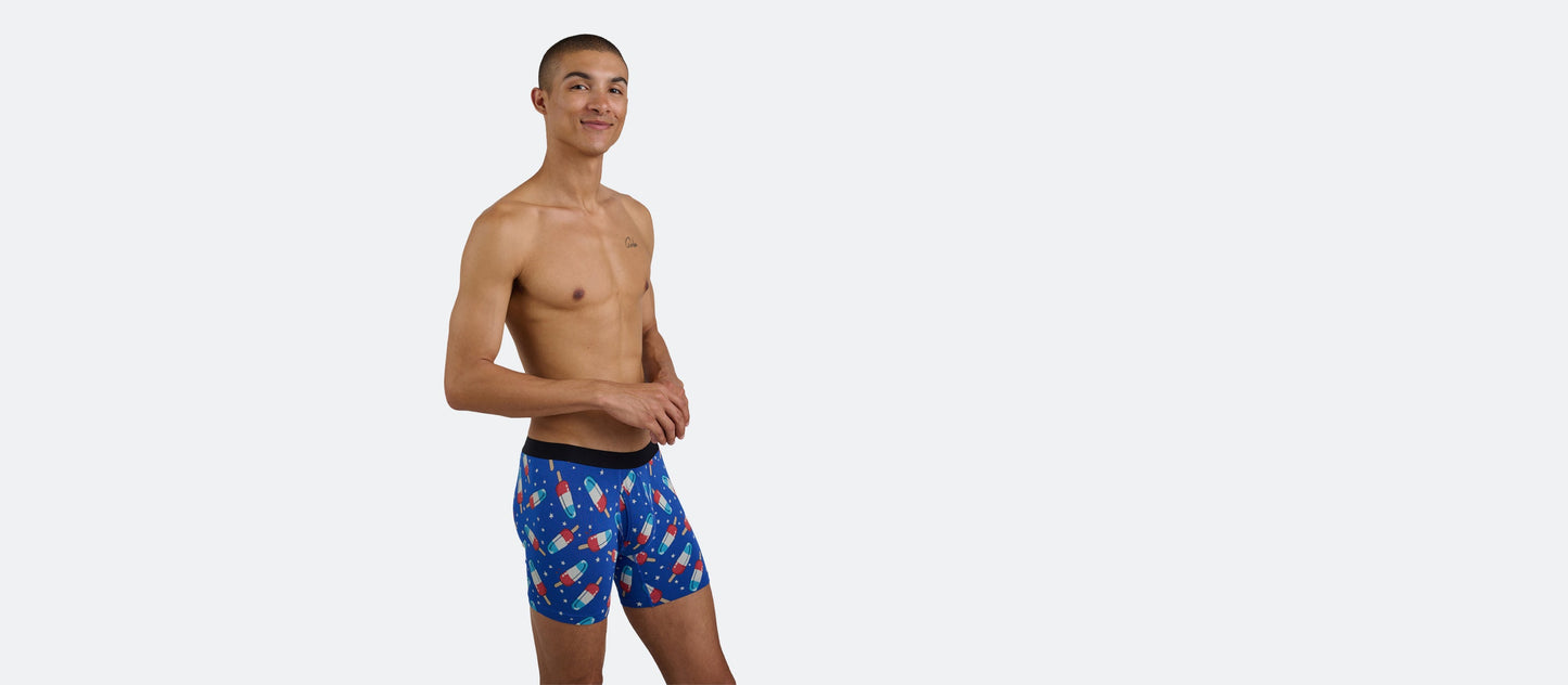 Boxer Brief w/ Fly | Patriotic Pops