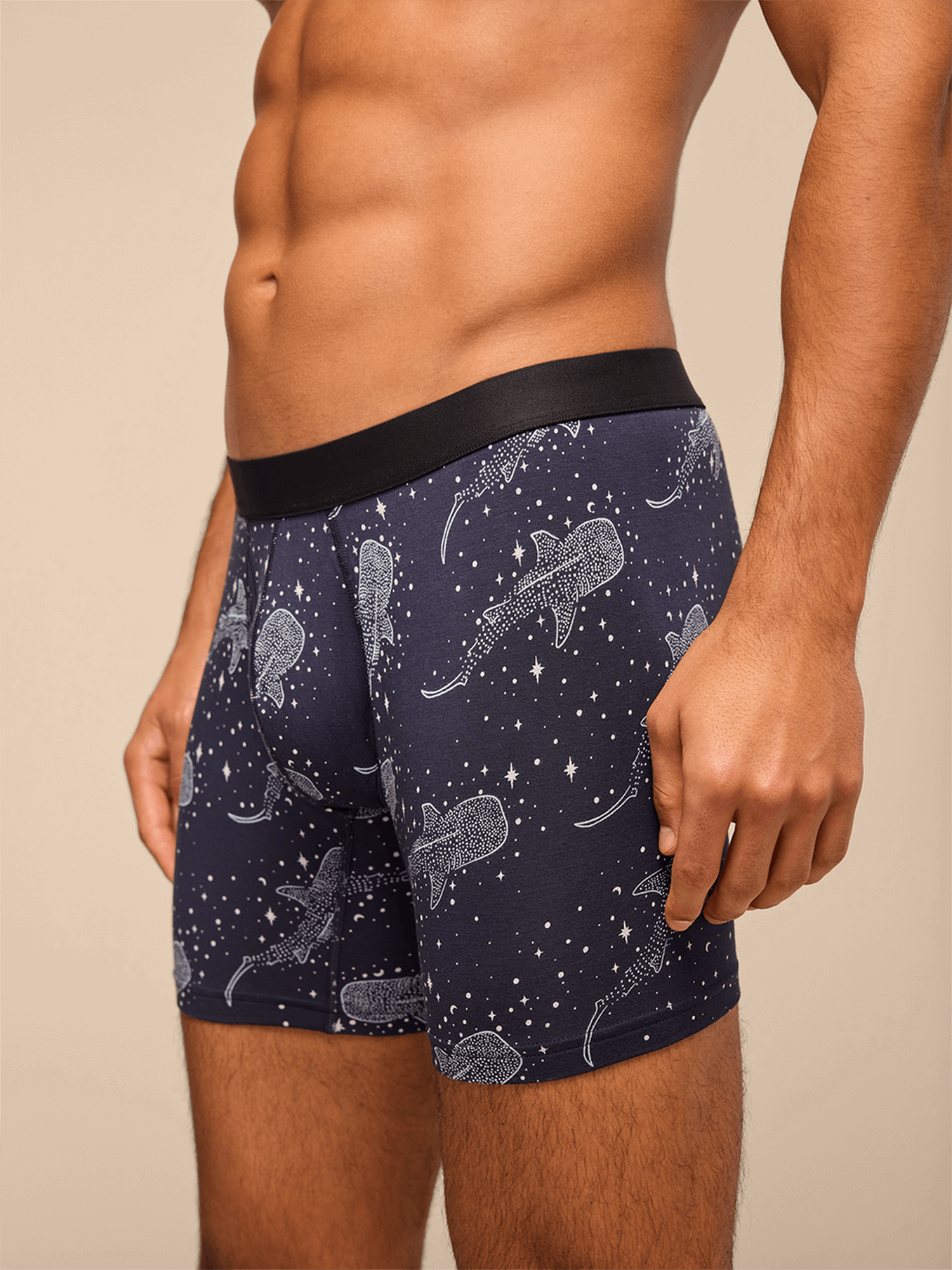 Boxer Brief w/ Fly | Starry Sharks