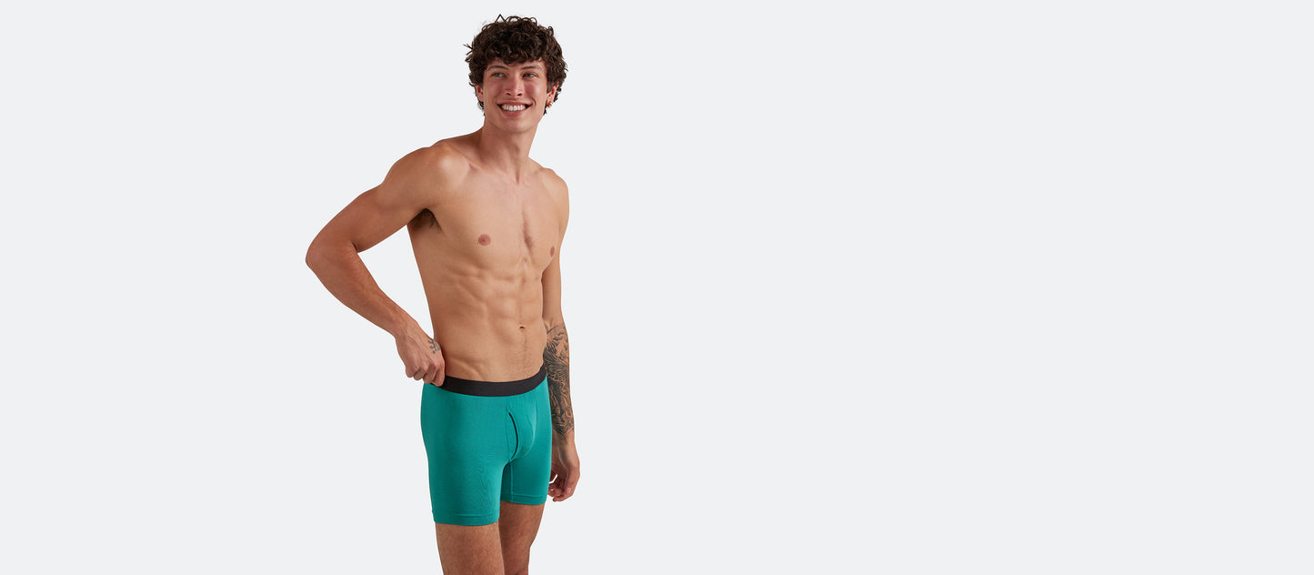 UltraModal™ Core Boxer Brief w/ Fly | Turquoise