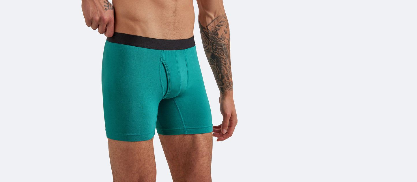 UltraModal™ Core Boxer Brief w/ Fly | Turquoise