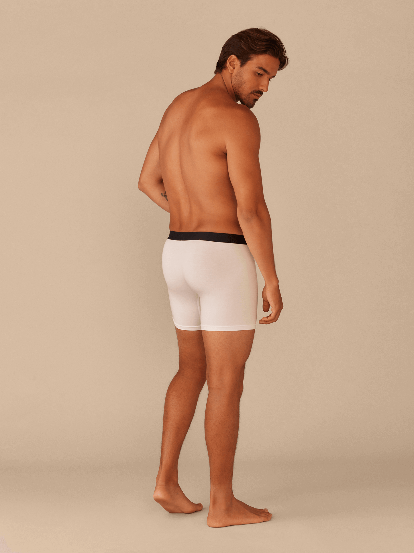 Boxer Brief w/ Fly | White