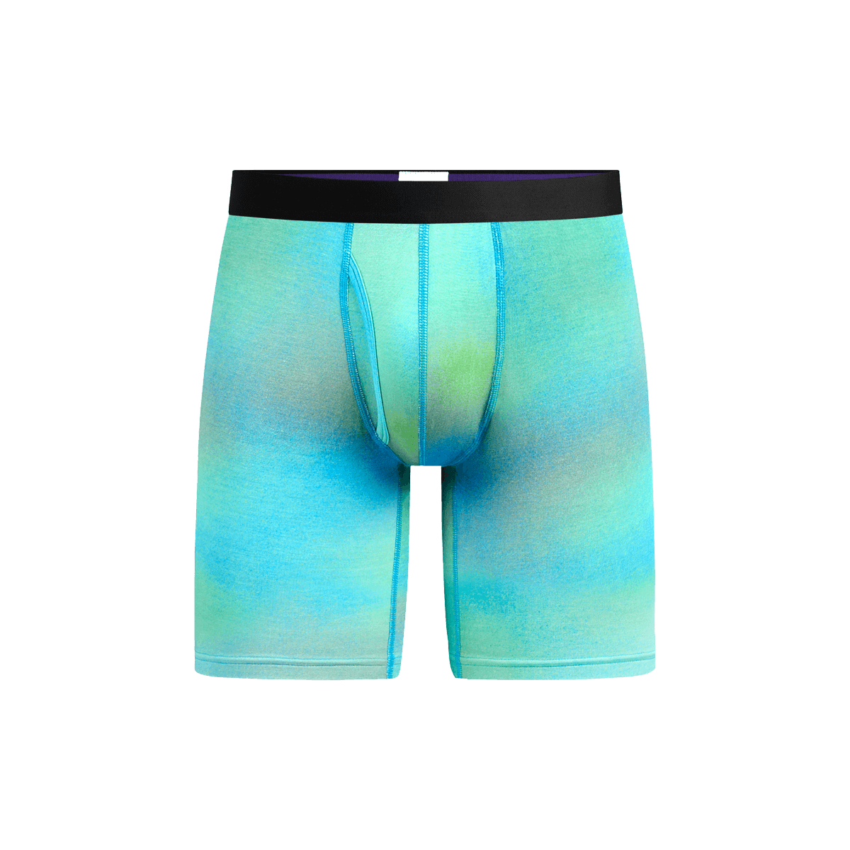 Long Boxer Brief w/ Fly | Airbrush Green