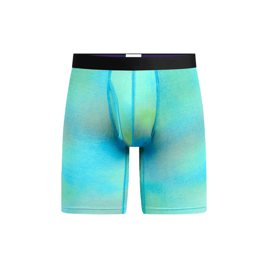 Long Boxer Brief w/ Fly | Airbrush Green