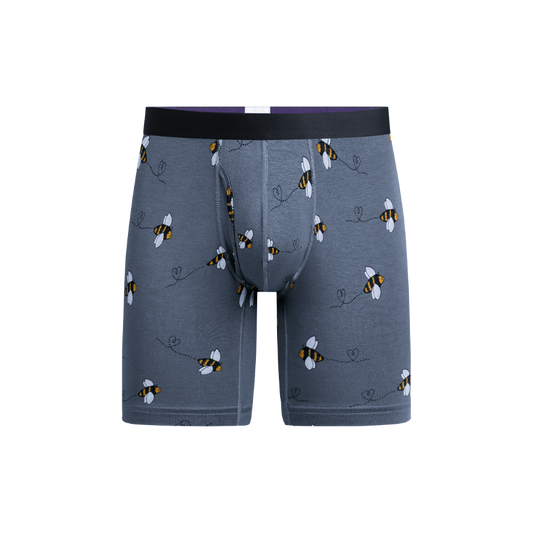 Long Boxer Brief w/ Fly | Let It Bee