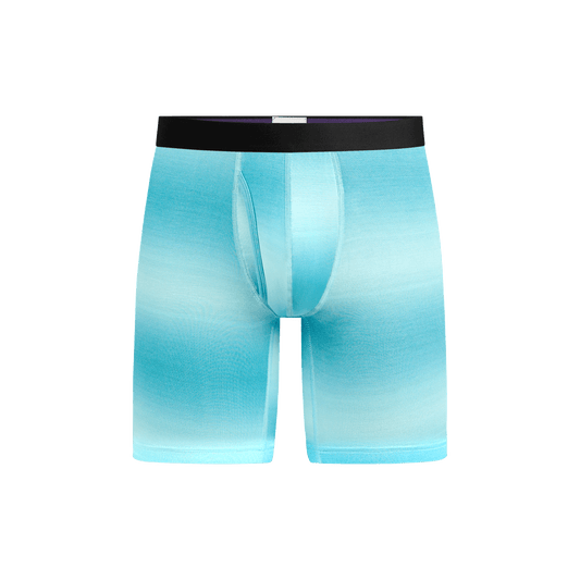 Long Boxer Brief w/ Fly | Blue Ombre