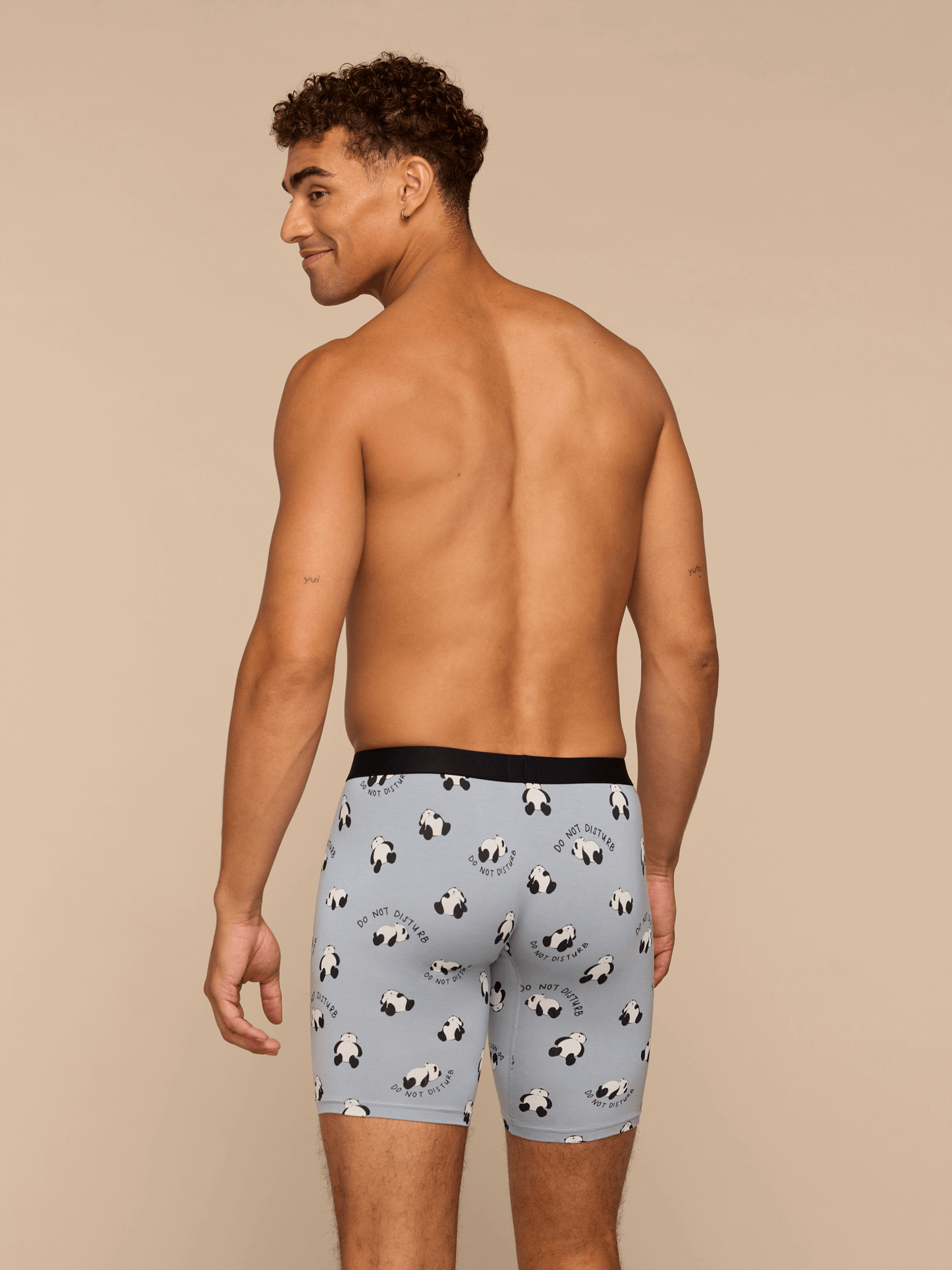 Long Boxer Brief w/ Fly | Do Not Disturb