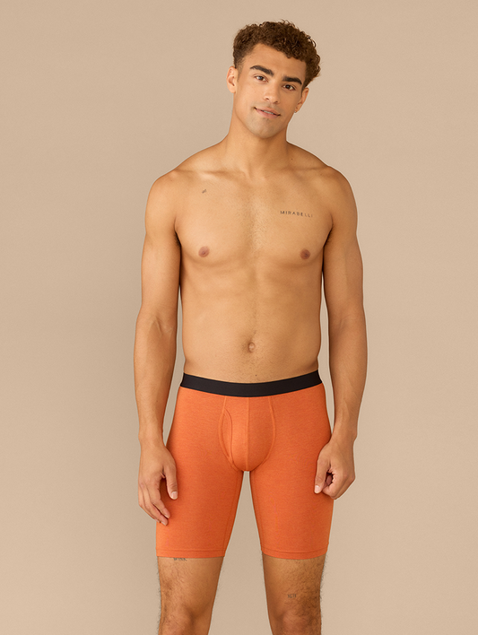 UltraModal™ Core Long Boxer Brief w/ Fly | Heather Terra