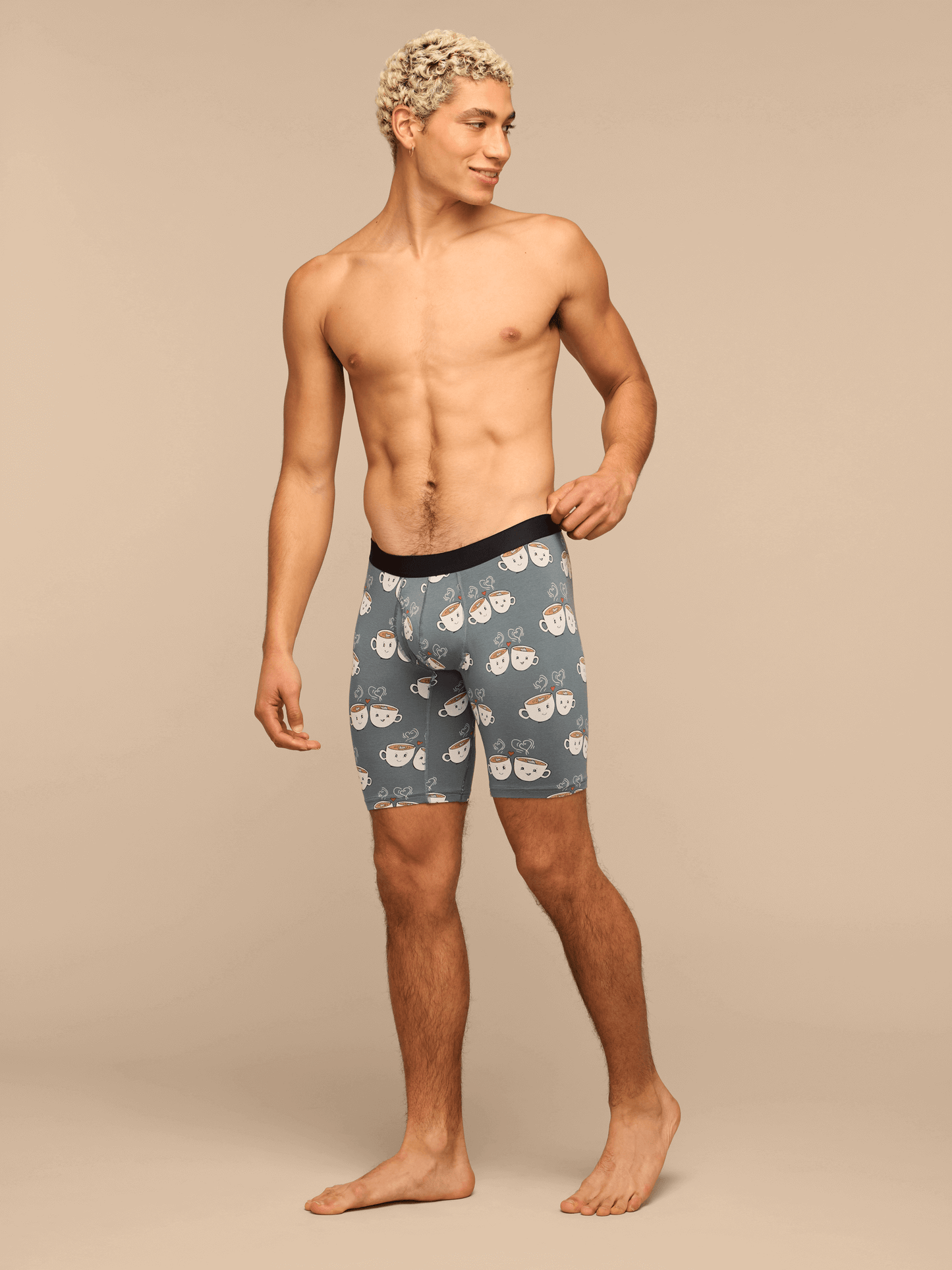 UltraModal™ Core Long Boxer Brief w/ Fly | Love You A Latte