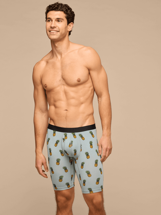 UltraModal™ Core Long Boxer Brief w/ Fly | Pineapples