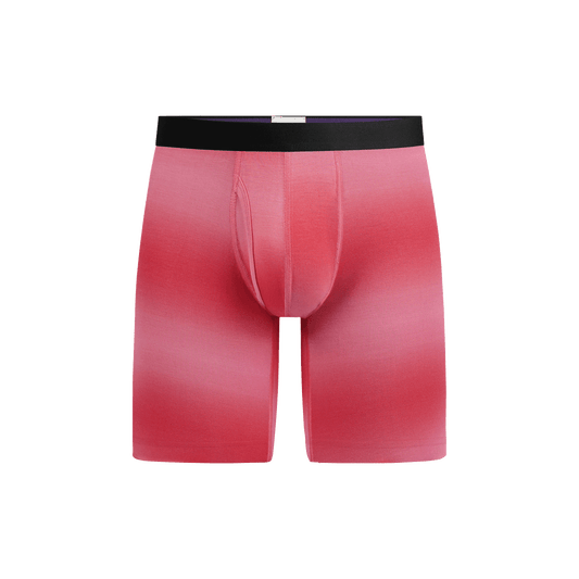 Long Boxer Brief w/ Fly | Pink Ombre