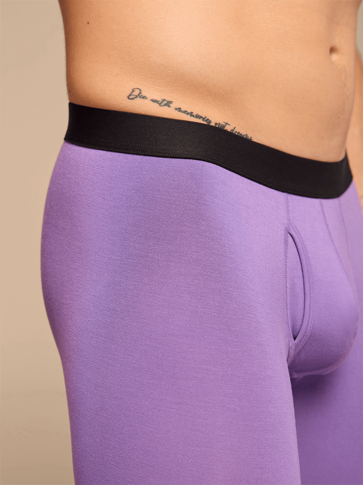 UltraModal™ Core Long Boxer Brief w/ Fly | Purple