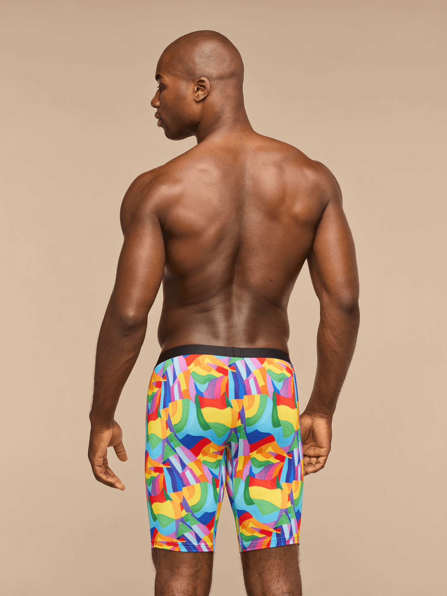 UltraModal™ Core Long Boxer Brief w/ Fly | Painted Pride