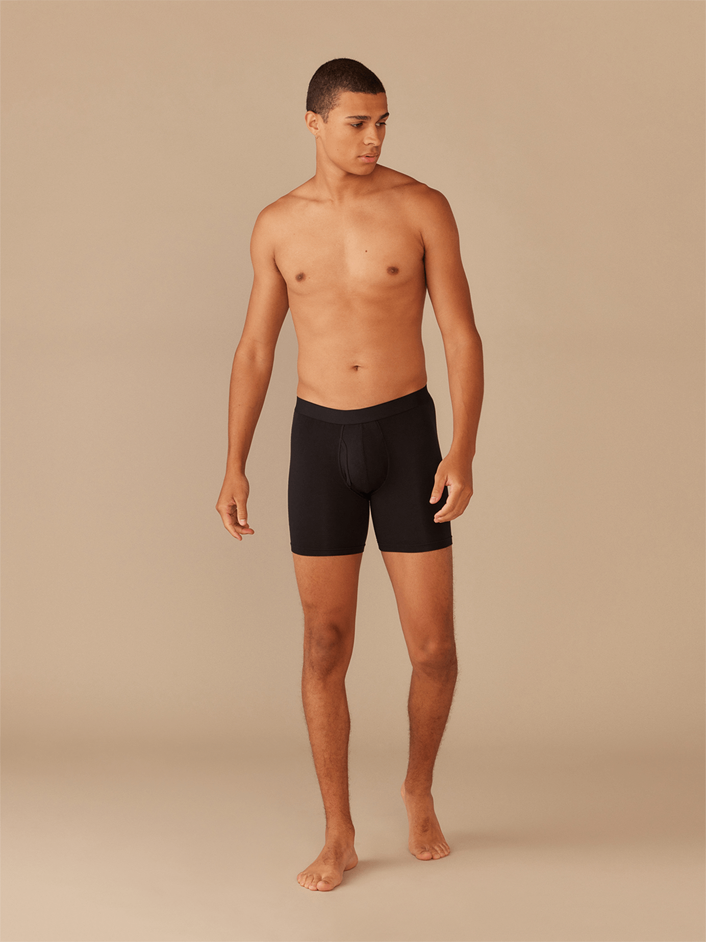 The Ball Caddy™ Boxer Brief w/ Fly | Black