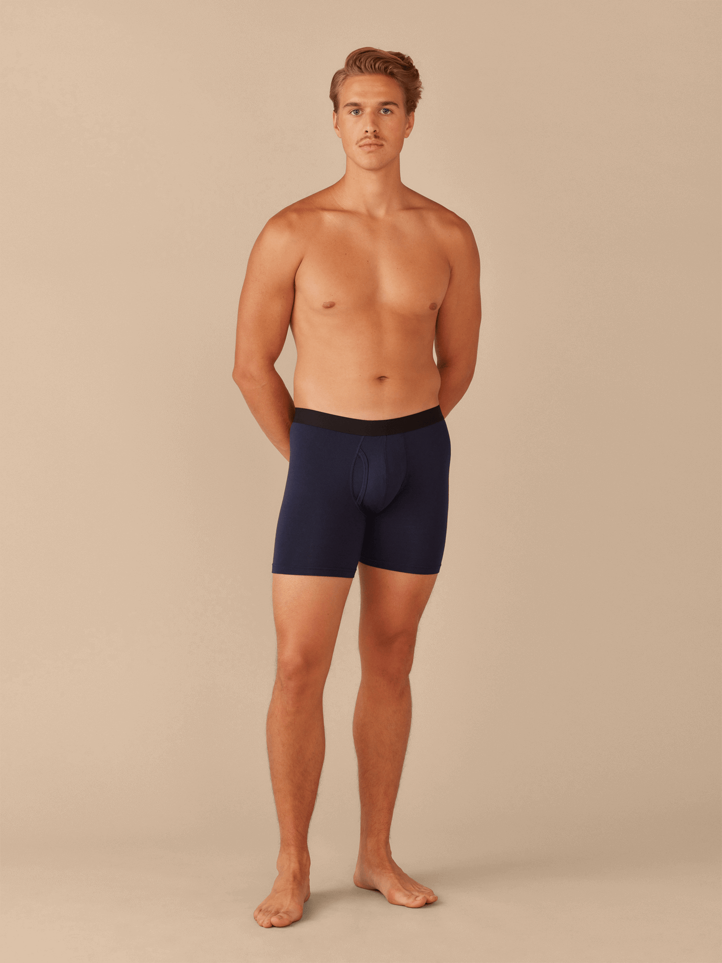 The Ball Caddy™ Boxer Brief w/ Fly | Dark Sapphire