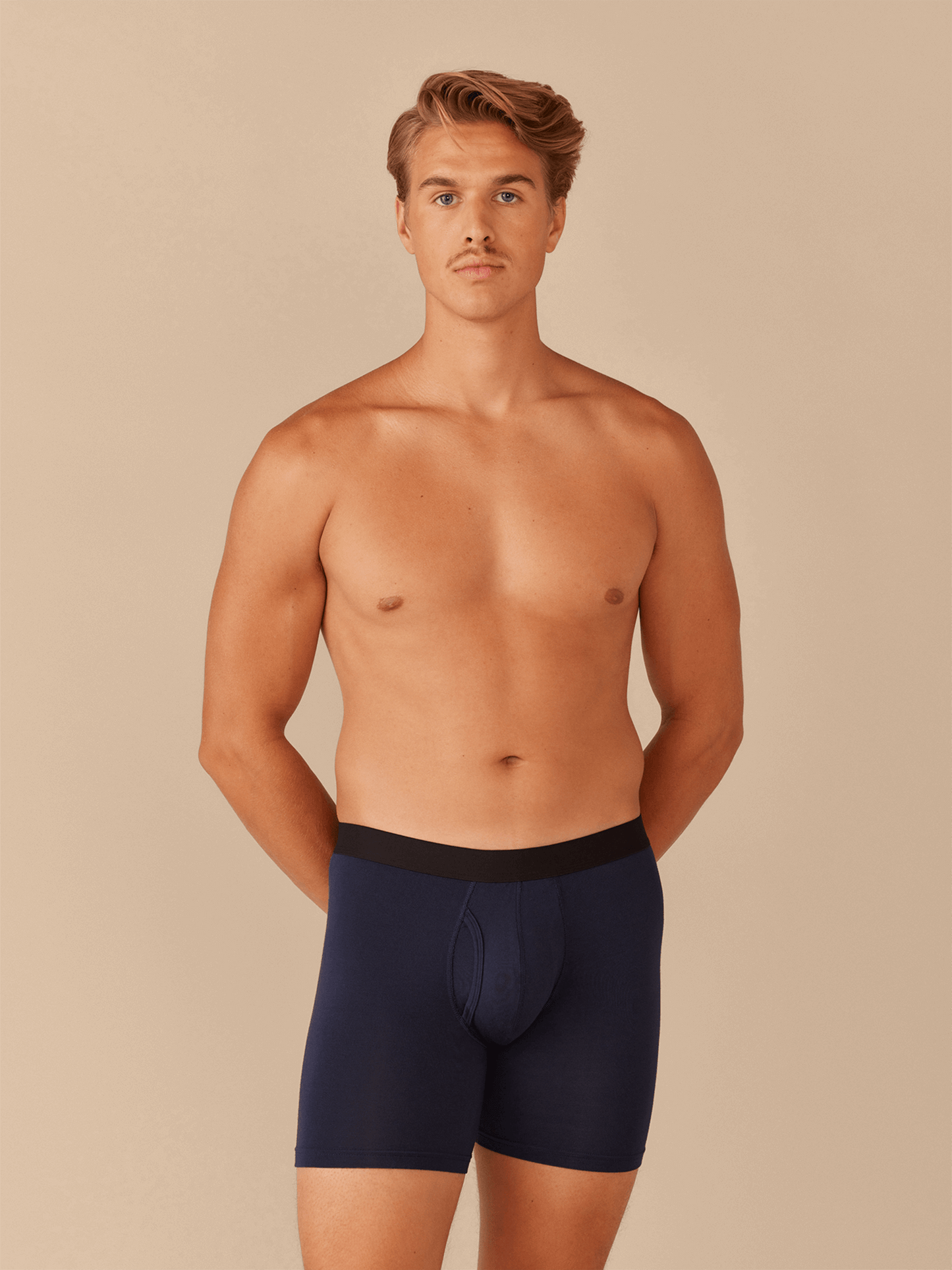 The Ball Caddy™ Boxer Brief w/ Fly | Dark Sapphire