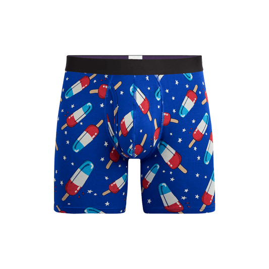 The Ball Caddy™ Boxer Brief w/ Fly | Patriotic Pops