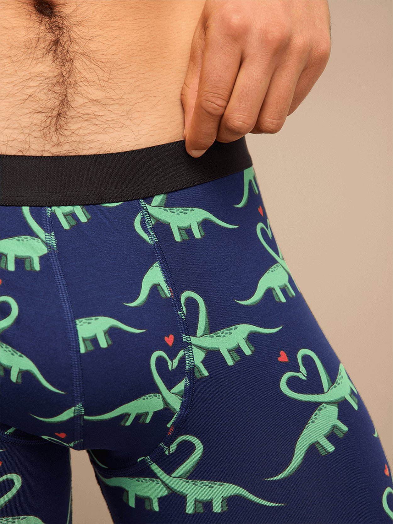 UltraModal™ Core Ball Caddy™ Long Boxer Brief w/ Fly | Saur in Love