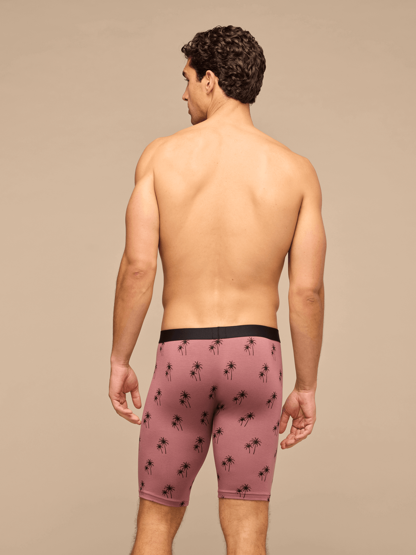 UltraModal™ Core Ball Caddy™ Long Boxer Brief w/ Fly | Faded Palms