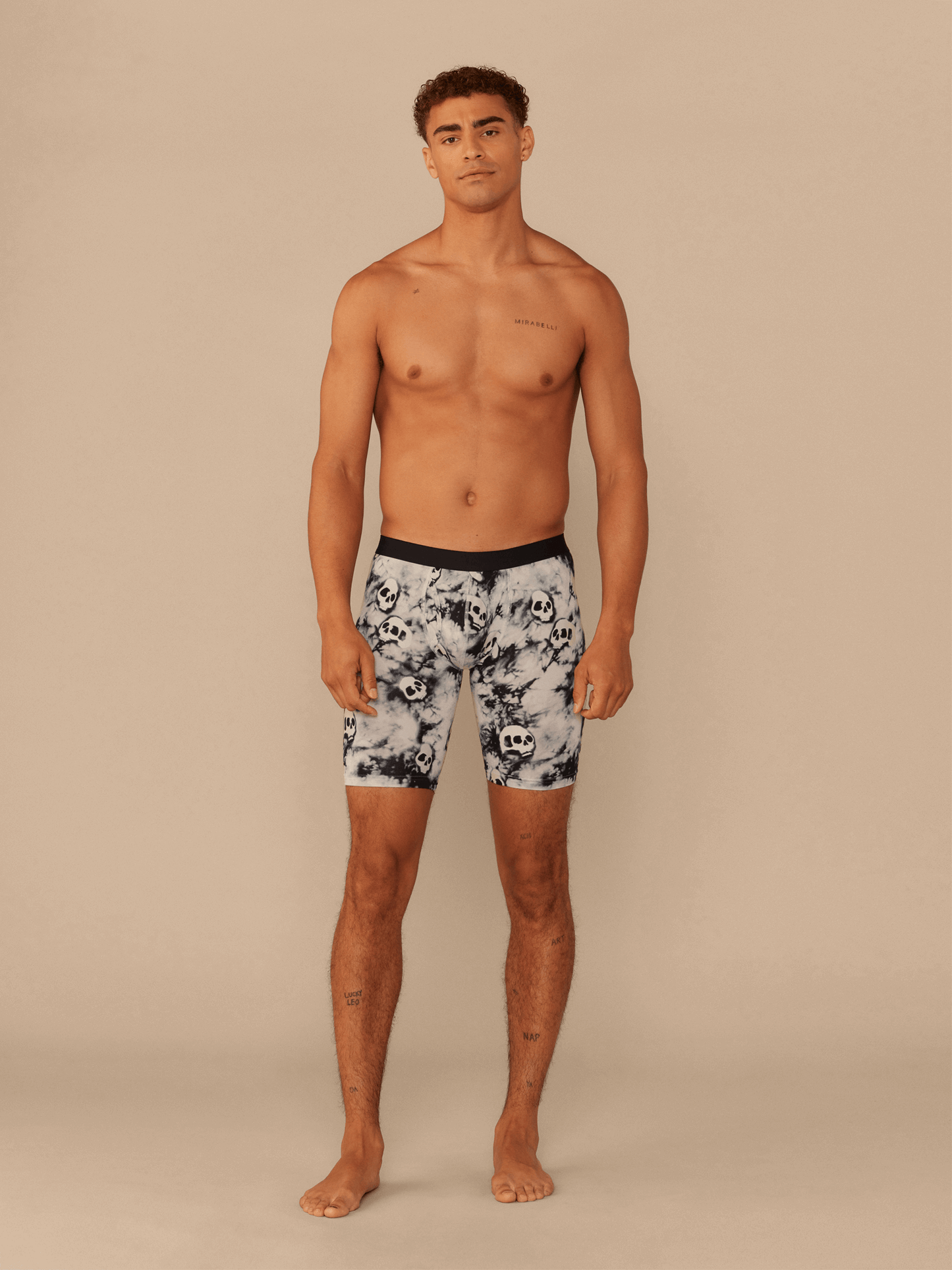 The Ball Caddy™ Long Boxer Brief w/ Fly | Ghosted