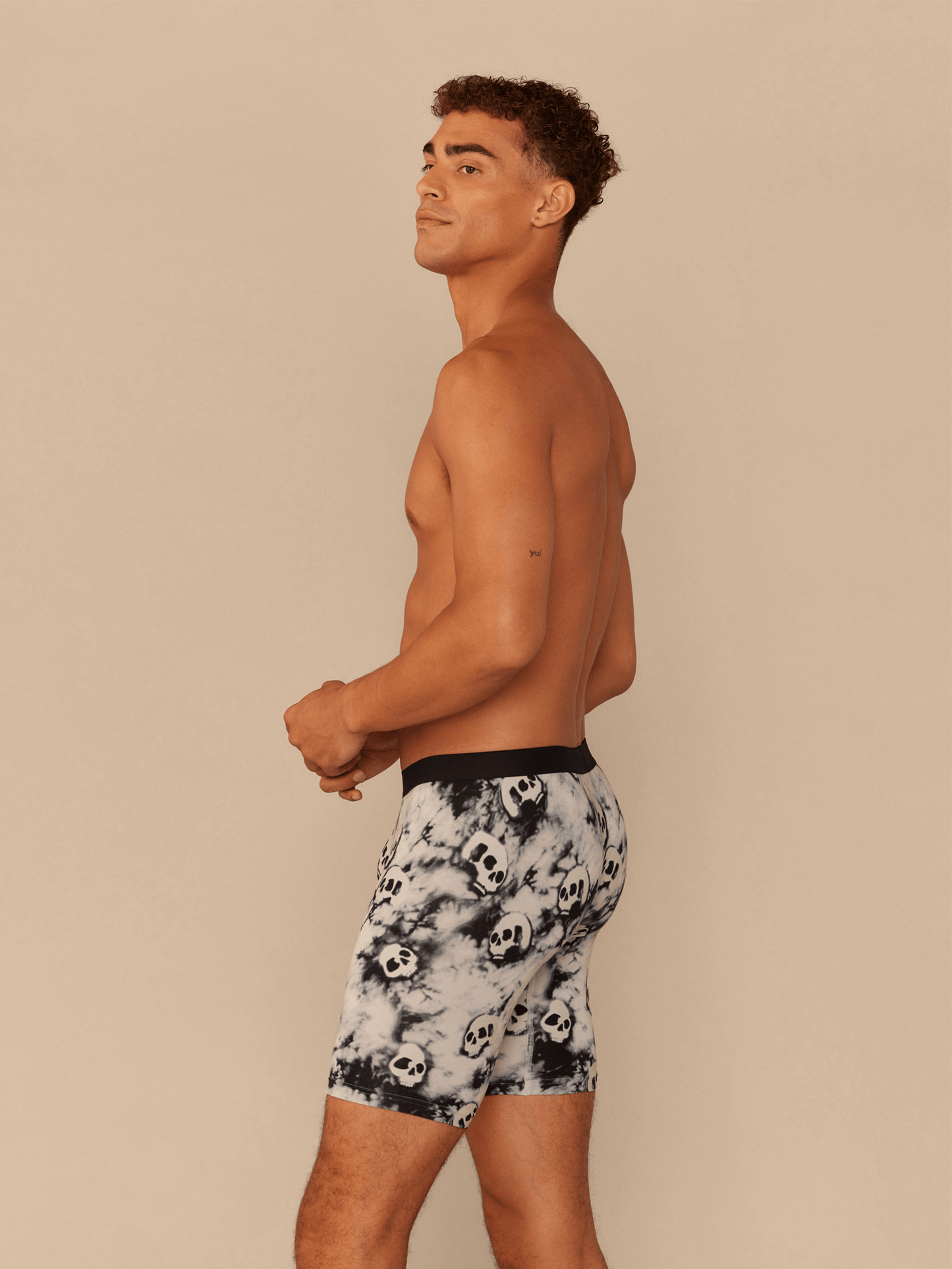 The Ball Caddy™ Long Boxer Brief w/ Fly | Ghosted