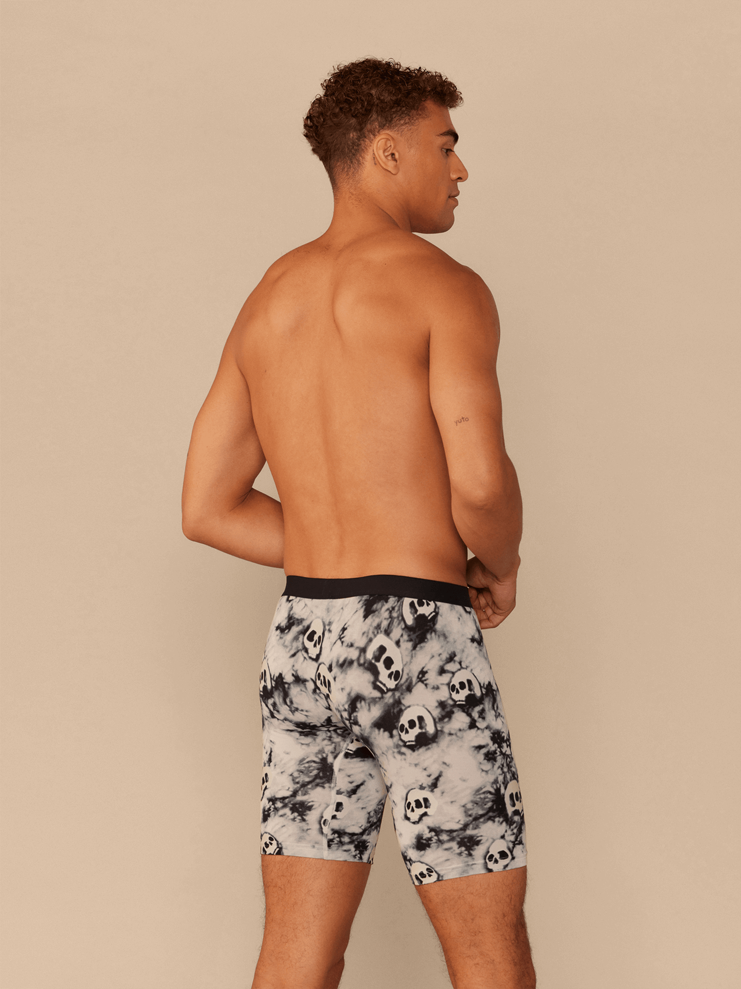 The Ball Caddy™ Long Boxer Brief w/ Fly | Ghosted