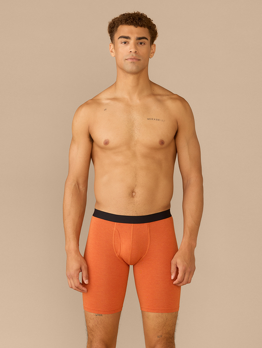 The Ball Caddy™ Long Boxer Brief w/ Fly | Heather Terra