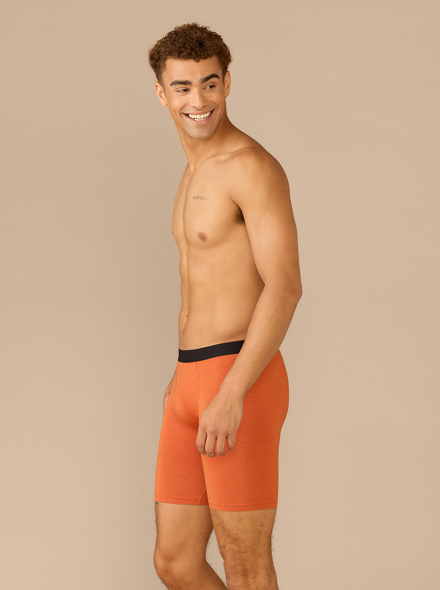 The Ball Caddy™ Long Boxer Brief w/ Fly | Heather Terra