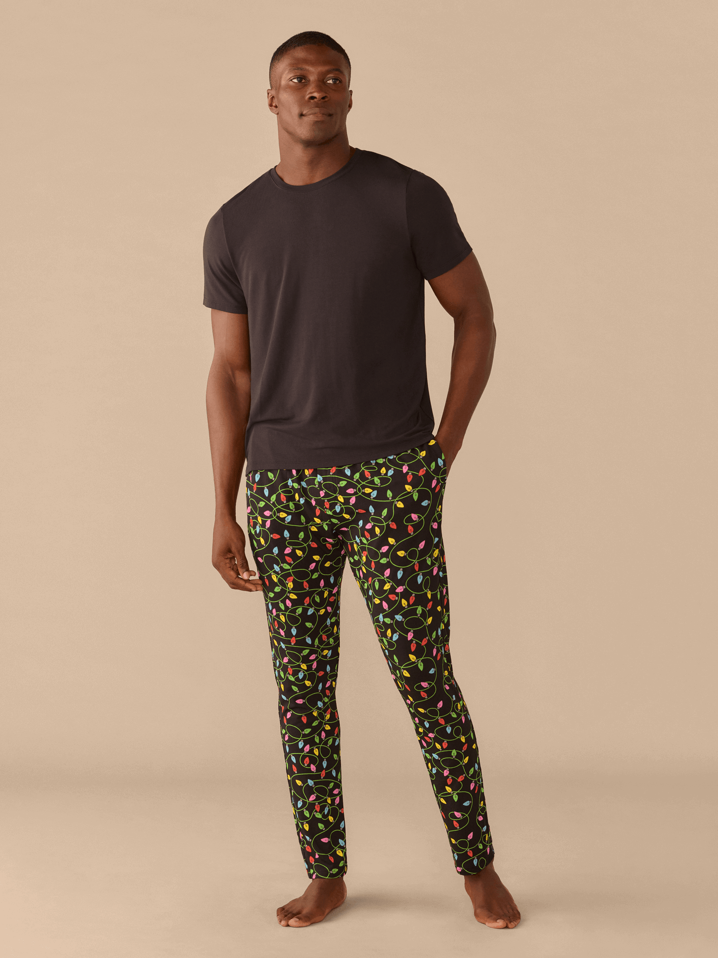 Men's Lounge Pants | String Lights