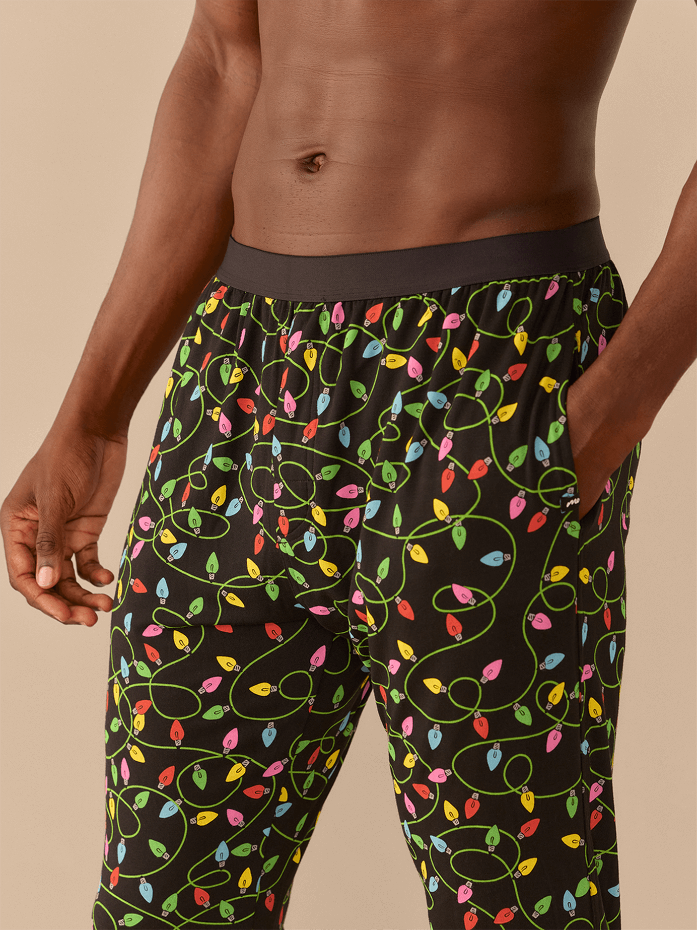 Men's Lounge Pants | String Lights