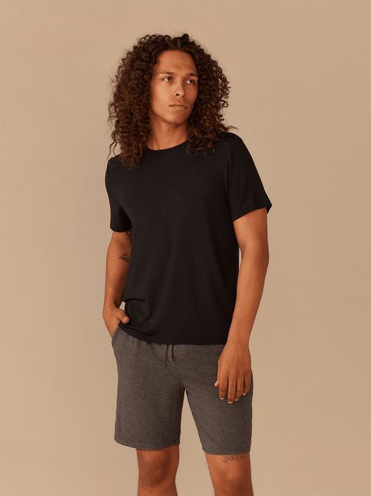 Men's Modal Short | Heather Charcoal